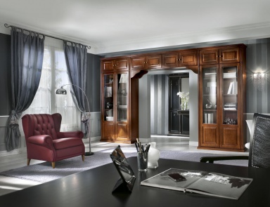 Bookcase with mezzanine, Sangiorigo  (wardrobe book)