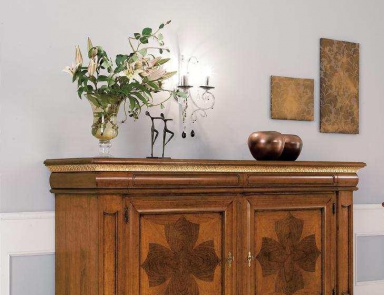 A chest of drawers with hinged doors, Sangiorigo