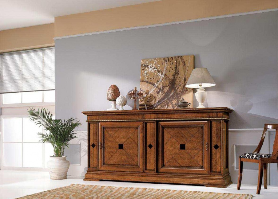 A chest of drawers with hinged doors, Sangiorigo