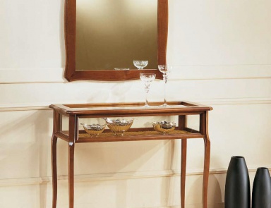 Console with glass top, Sangiorigo