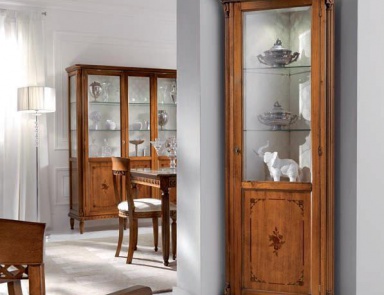 Angular show-window, Sangiorigo (dining room furniture, Italy)