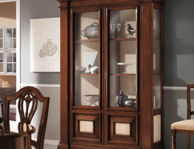 Showcase with glazed doors, Sangiorigo