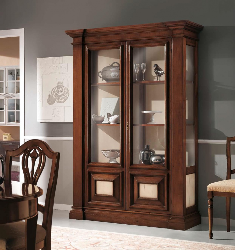 Showcase with glazed doors, Sangiorigo