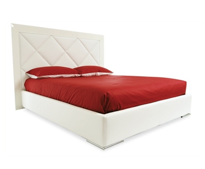 Leather double bed Lullaby, Сalligaris