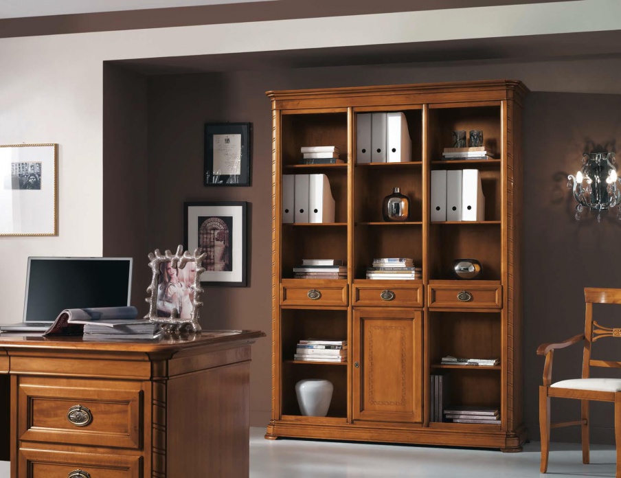 Bookcase low lying Sangiorigo Luxury furniture MR