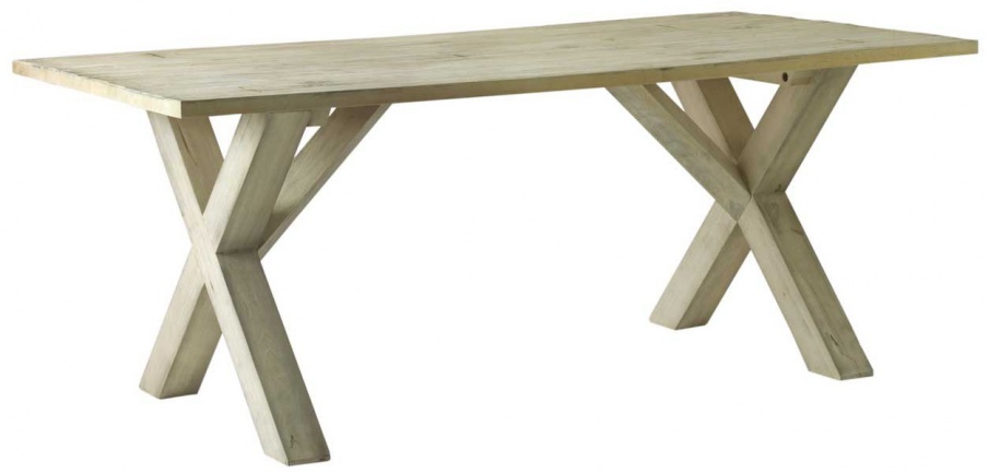 Dining table, X-Leg Dining Table - Andrew Martin