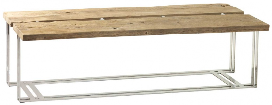 Table on low legs, the Bowie Coffee Table - Andrew Martin