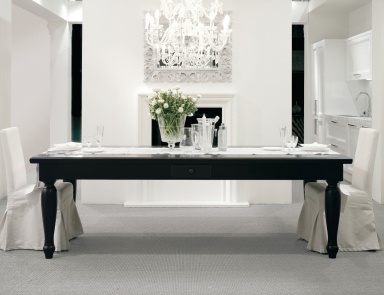 Dining table with rectangular top, Castagna Cucine