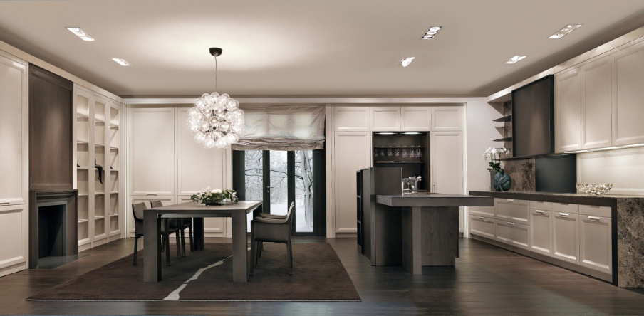 Set For The Kitchen In American Style Cashmere Castagna Cucine Luxury Furniture Mr