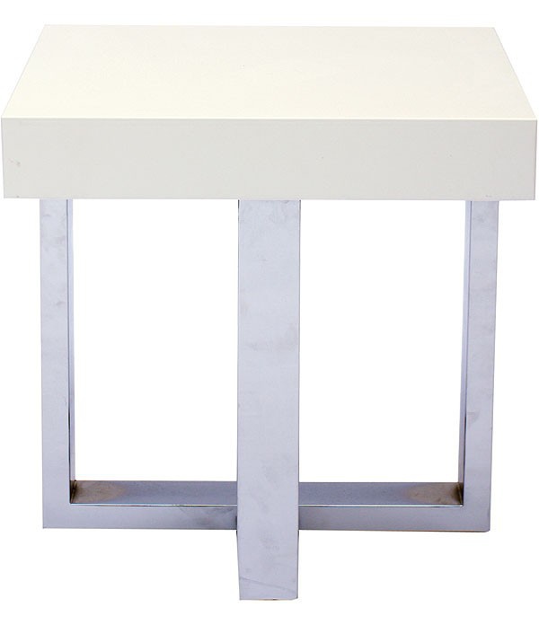 Table with metal legs, Aria Side Table - Andrew Martin