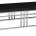 Table Black Geometric Coffee Table