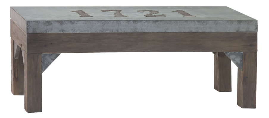 Rectangular table, Navarre Bench Coffee Table - Andrew Martin