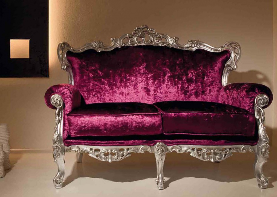 The sofa on the carved frame Goossip, DV Home