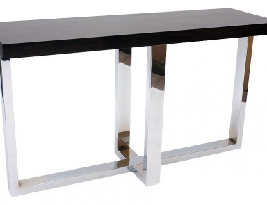 Table with rectangular top, Zeppelin Console Table - Andrew Martin