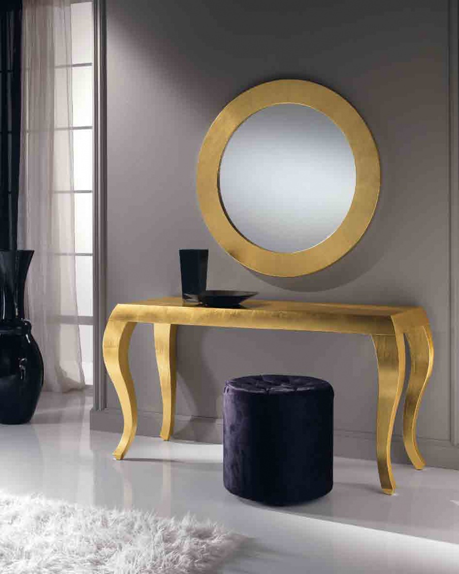 Console solid wood Post, Home DV