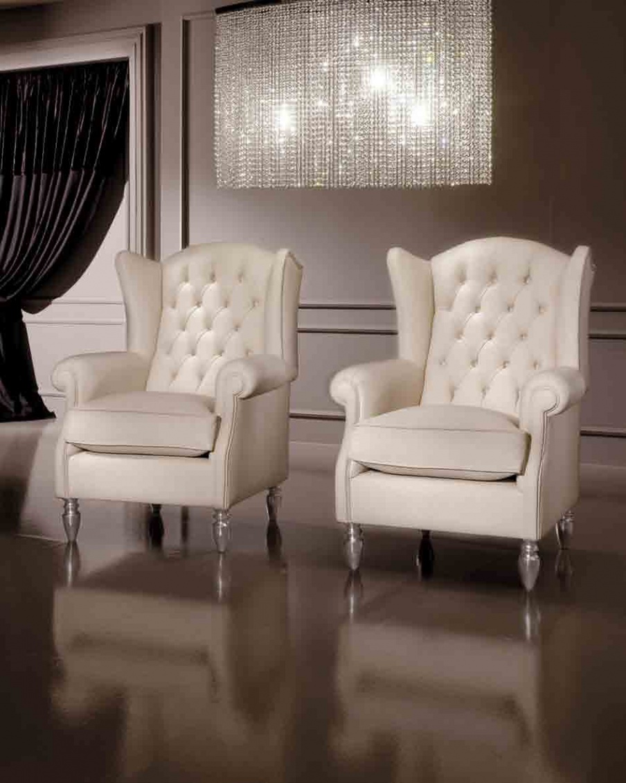 Armchair in fabric Conrad, DV Home