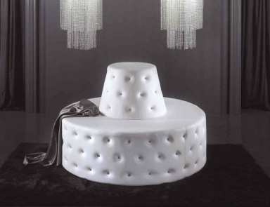 Round pouf Mitchell, Home DV