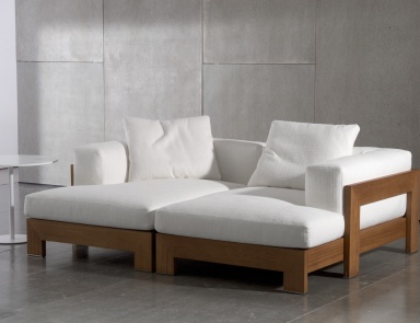 Modular sofa Alison Iroko, Minotti