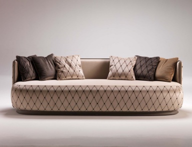 The semicircular sofa, Fratelli Boffi