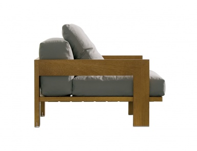 The Alison Iroko Chair, Minotti