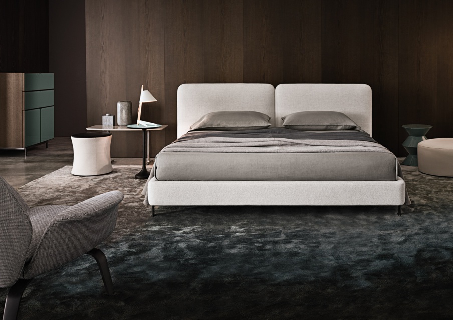 The Tatlin Cover Bed Minotti Luxury Furniture Mr