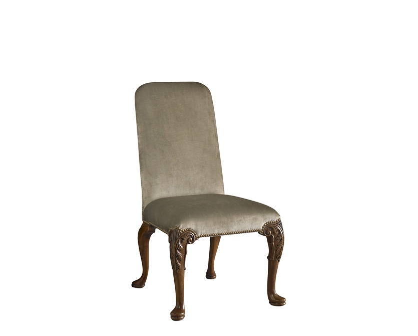 Chair Queen Anne Walnut Side, Baker