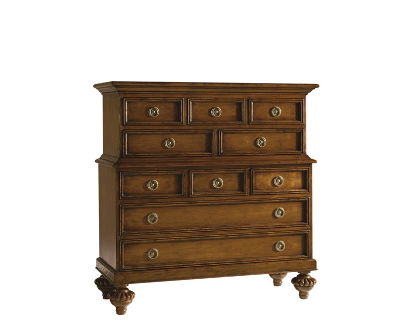 Dresser Chest on Chest, Baker