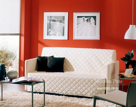 Sofa bed double upholstered in fabric Kyla, Bontempi Casa