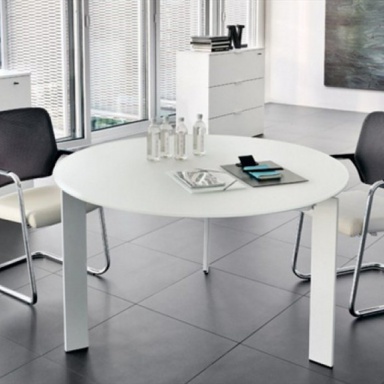 The conference table