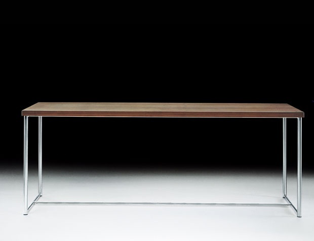 Dining table with glass top Moka, Flexform