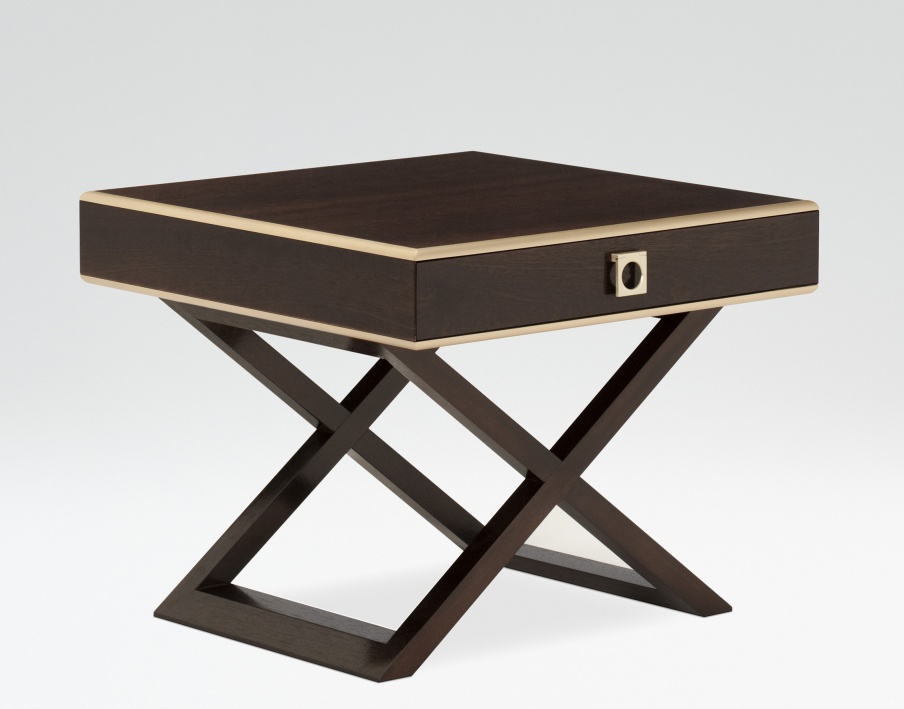Play out the bedside table, Armani Casa