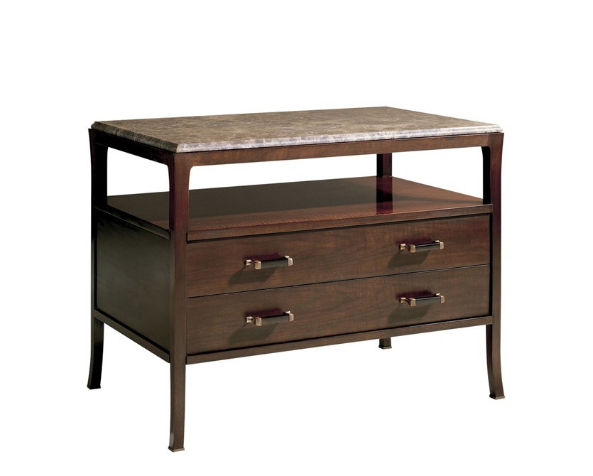 Station Chest Nightstand, Baker