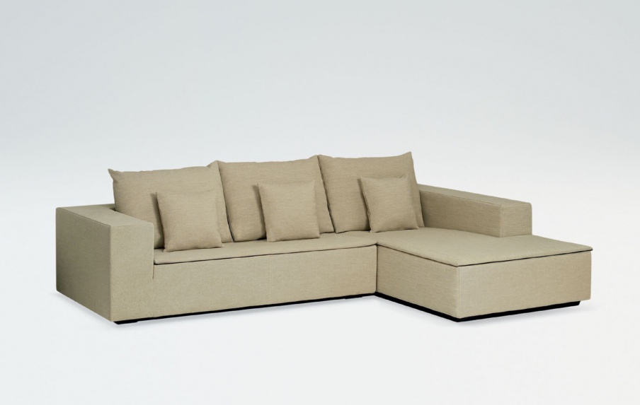 Grembo corner sofa Meridienne, Armani Casa