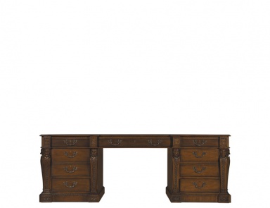 Desk Pedestal Desk, Baker