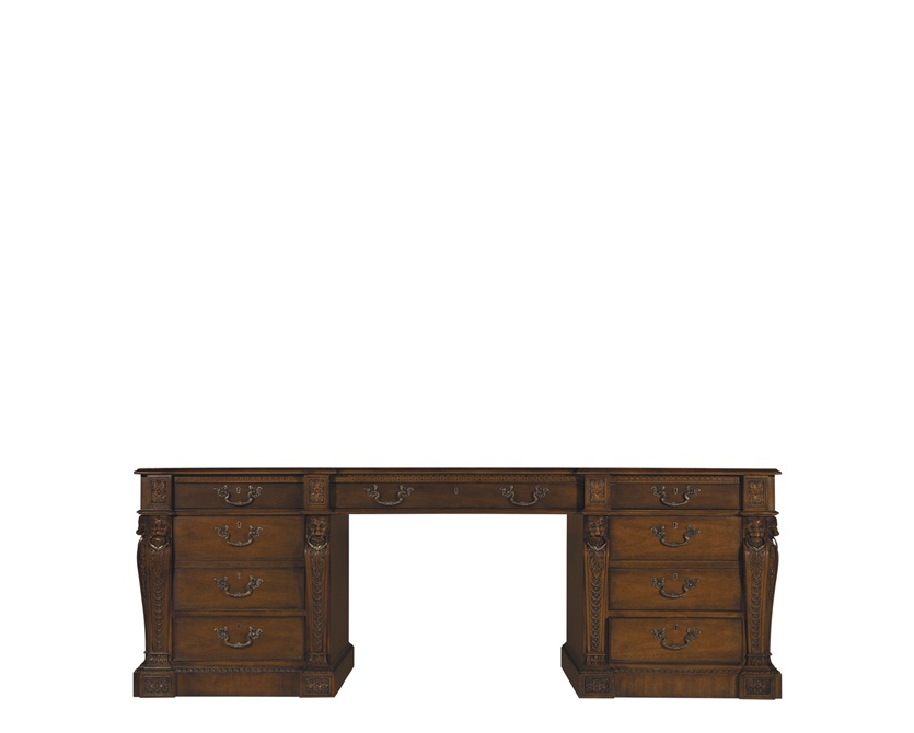 Desk Pedestal Desk, Baker