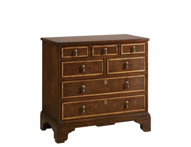 A Walnut Chest Of Drawers, Baker