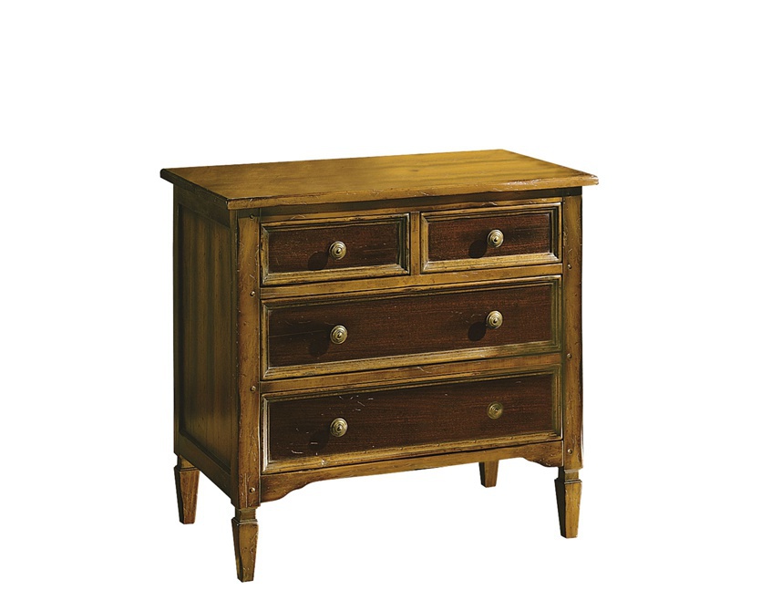 Nightstand Bedside Chest, Baker