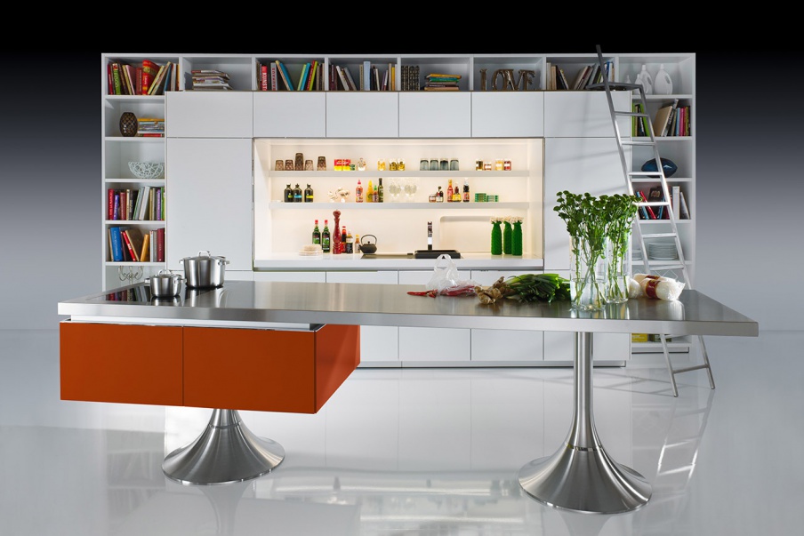 Kitchen cabinets Library, Warendorf