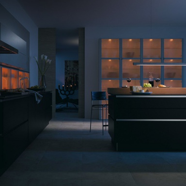 Kitchen set Glass-Fronted Display