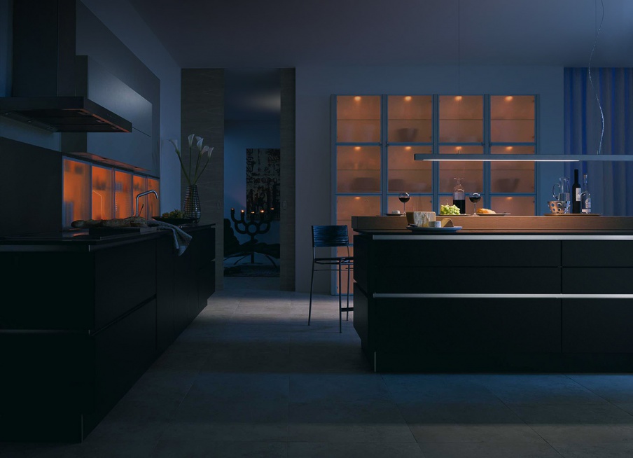 Kitchen set Glass-Fronted Display, Warendorf