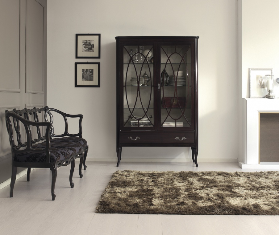 Showcase solid wood Dolcevita, Galimberti Nino