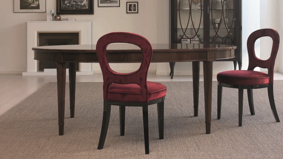 Dining table oval Cernobbio, Galimberti Nino