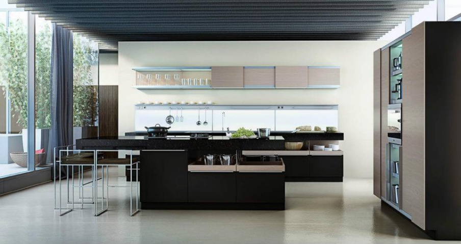 Kitchen with Breakfast bar, Poggenpohl - Luxury furniture MR