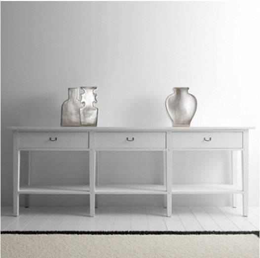 The console from the collection Casalando, Lando