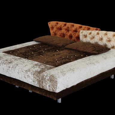 Bed Super Roy Capitonne