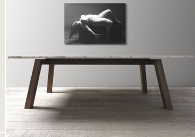 Dining table Accento collection Convivio, Lando