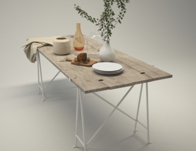 Dining table from the collection of Gingerbread, Lando