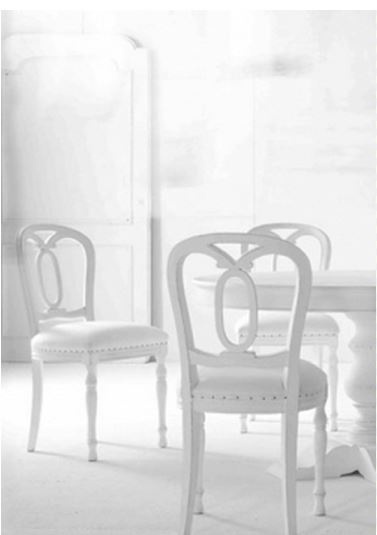 The chair of the Nuova Falegnameria collection, Lando