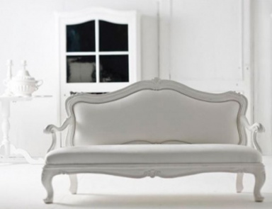 Sofa from the collection of the Nuova Falegnameria, Lando