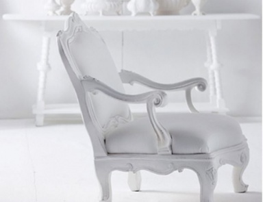 The chair of the Nuova Falegnameria collection, Lando